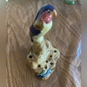 Larger vintage bird flower frog